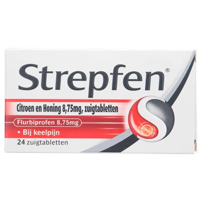 Strepsils Strepfen Zuigtabletten Doos 24 st