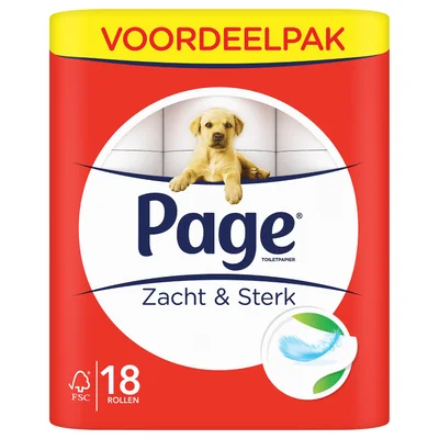 Page Zacht &amp; Sterk 18-rol Wikkel 18 st