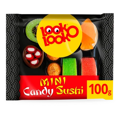 Look o Look Mini snoep sushi Zak 100 g