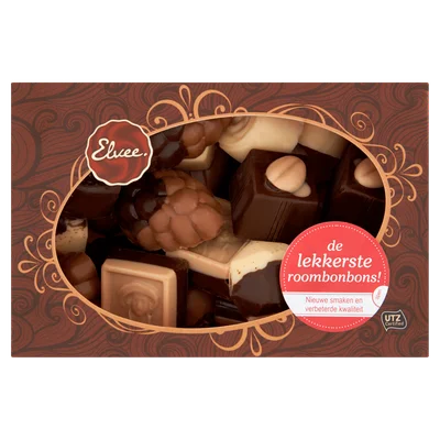 Elvee Roombonbons Doos 450 g