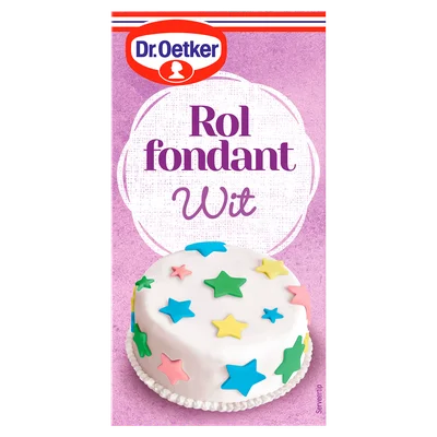 Dr. Oetker Rolfondant Wit Zak 200 g