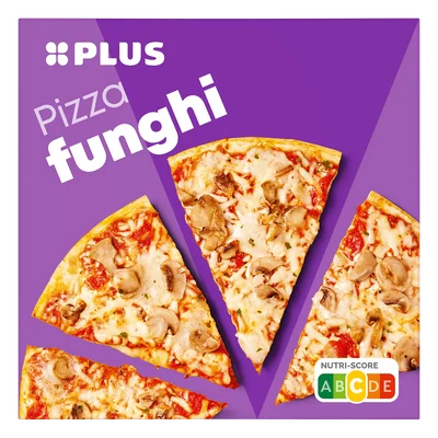PLUS Pizza funghi Doos 365 g