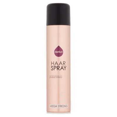 Derlon Haarlak mega strong Spuitbus 300 ml