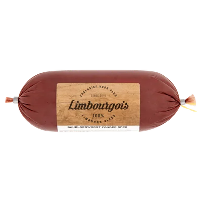 Limbourgois Bakbloedworst zonder spek Stuk 400 g