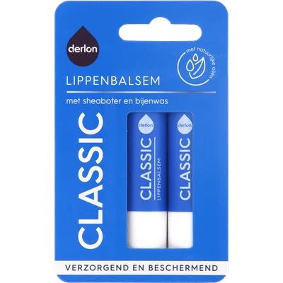 Derlon Lippenbalsem classic 2 st Doos 2 st