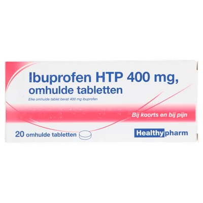 HTP Ibuprofen 400 mg Doos 20 st