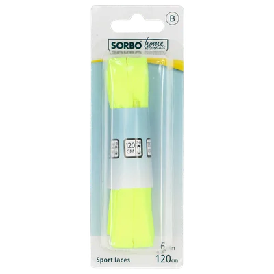 Sorbo Veters polyester Fluo 120cm 1Pr