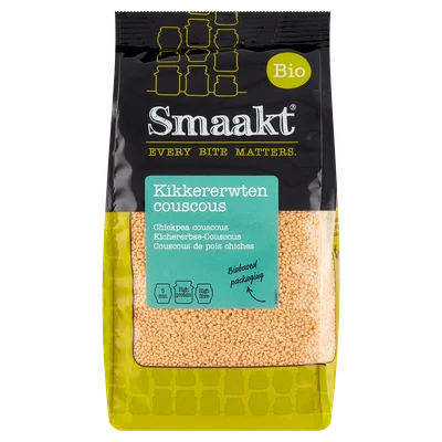 Smaakt Kikkererwtencouscous bio Zak 340 g