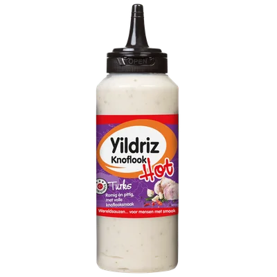 Yildriz Knoflook hot Fles 265 ml