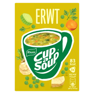 Knorr Cup-a-Soup Erwten Doos 69 g