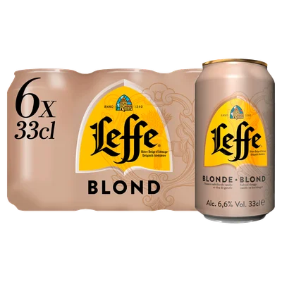 Leffe Blond Belgisch abdijbier Set 1980 ml