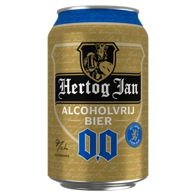 Hertog Jan Natuurzuiver pilsener 0.0% Blik 330 ml
