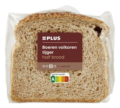 PLUS Volkoren tijger half Zak 1 st