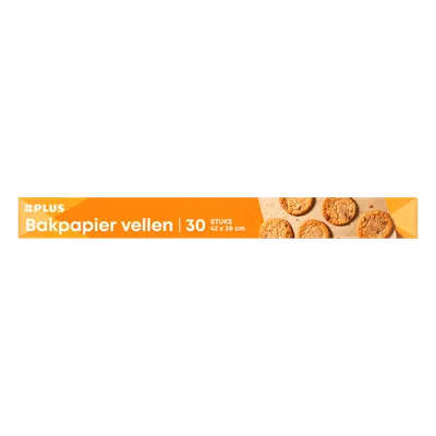 PLUS Bakpapier 30 vel Doos 1 st