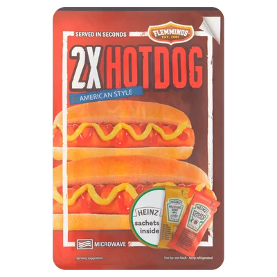 Flemmings Hotdog duo Tray 2 st