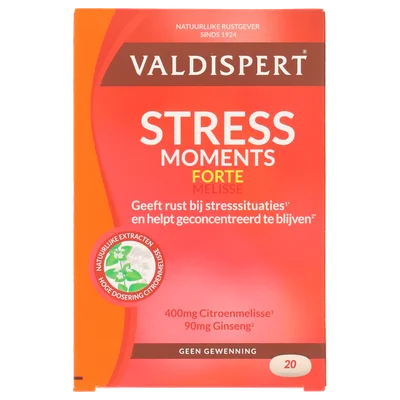 Valdispert Stress moments extra sterk Doos 24 g