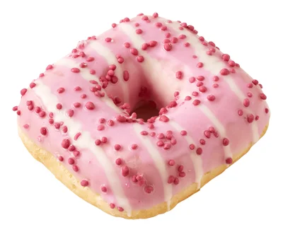 PLUS Donut Aardbei Stuk 1 st