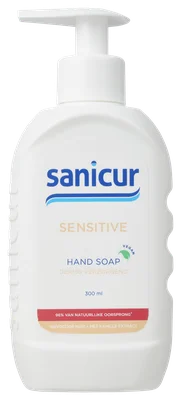 Sanicur Handzeep sensitive Fles 300 ml