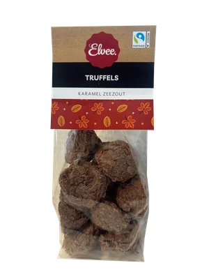 Elvee Karamel Zeezout Truffels Stazak 130 g
