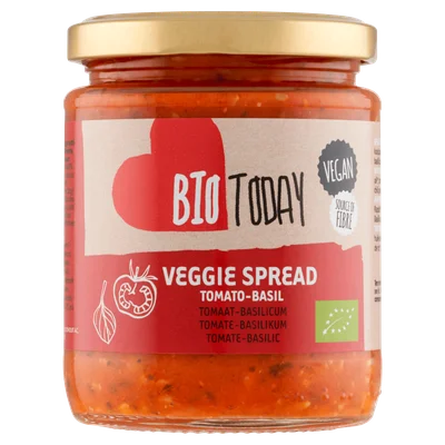 BioToday Spread Veggie Tomato Bio Pot 235 g