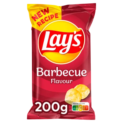 Lays Flatchips BBQ Zak 200 g