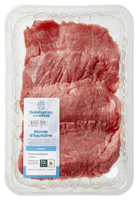PLUS Boerentrots Beter leven Runderstooflappen 2st 260 gram