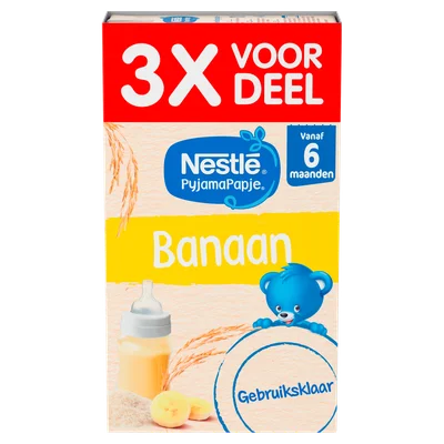 Nestlé 6+ PyjamaPapje banaan Pak 750 ml