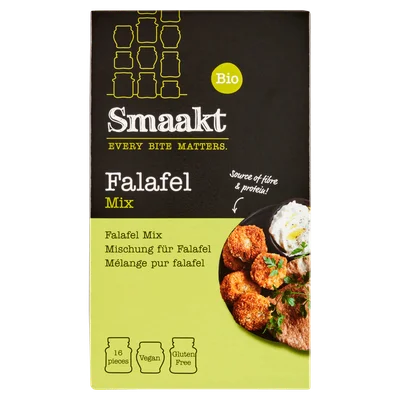 Smaakt Vegan falafelmix bio Doos 160 g