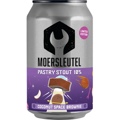 MOERSLEUTEL Coconut Space Brownie Blik 330 ml