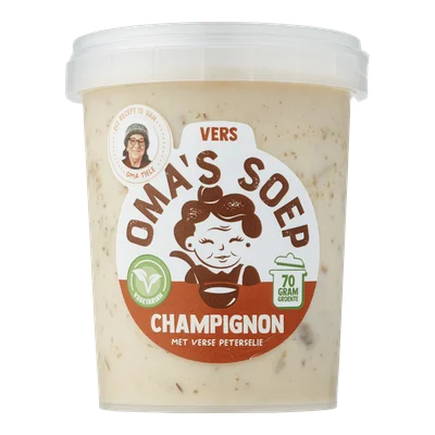 Oma's Soep Champignonsoep Emmer 500 ml