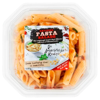 Ambachtelijke Keuken Pasta zongedroogde tomaat salade Bakje 300 g
