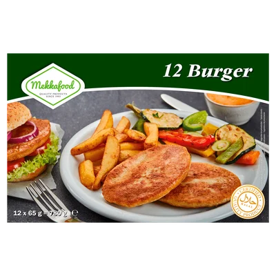 Mekkafood Burgers Pak 780 g