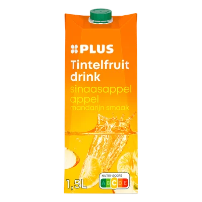 PLUS Tintelfruit sinaasappel mandarijn Pak 1500 ml