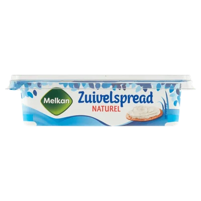 Melkan Zuivelspread naturel Kuipje 200 g