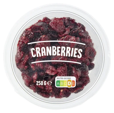 Neutraal Cranberries Tray 250 g
