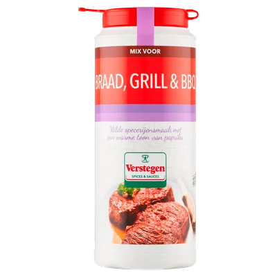 Verstegen Mix voor braad grill en bbq Pot 225 g