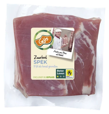GIJS Zuurkoolspek 250 gram