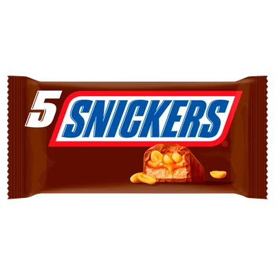 Snickers Melk chocolade karamel repen Pak 250 g