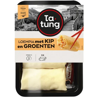 Ta-Tung Loempia kip Tray 280 g