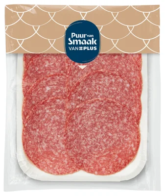 PLUS Puur van smaak Kleintje Snijworst Wikkel 75 g