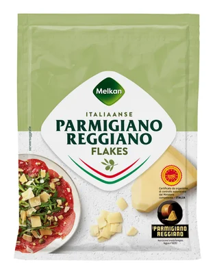 Melkan Parmigiano Reggiano flakes Zak 125 g