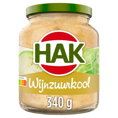 Hak Wijnzuurkool Pot 340 g