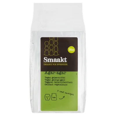 Smaakt Agar 5x7gr bio Zak 35 g