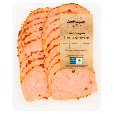 Limbourgois Pikante Grillworst 120 gram