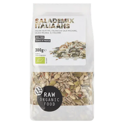 Raw Organic Food Salademix Italiaans bio Zak 300 g