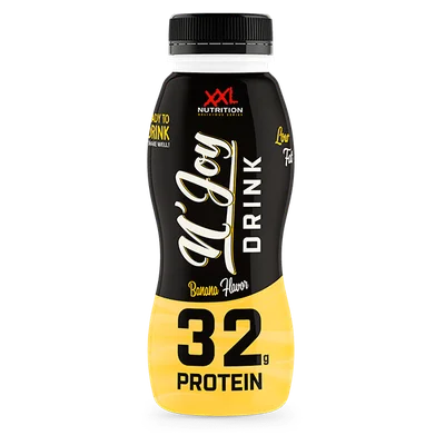 XXL Nutrition N'Joy protein drink banaan Fles 310 ml
