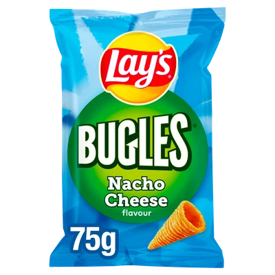 Lays Bugles chips nacho cheese Zak 75 g