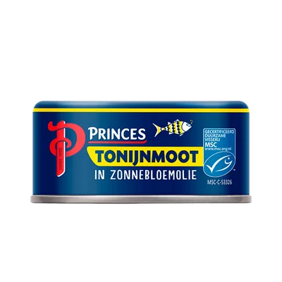 Princes Tonijnmoot in zonnebloemolie Blik 160 g
