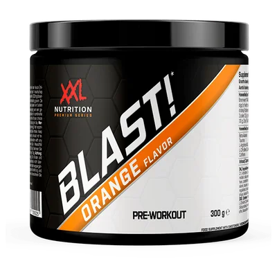 XXL Nutrition Blast! Pre-workout orange Pot 300 g