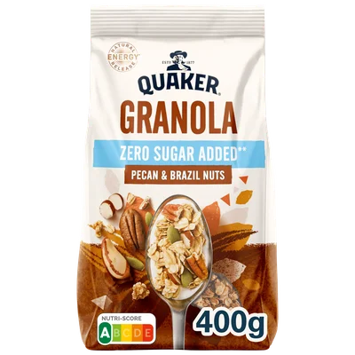Quaker Granola Pecan &amp; Brazil nut Stazak 400 g